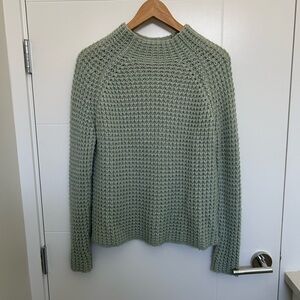 Contemporaine by Simon’s waffle high neck sweater- Size S